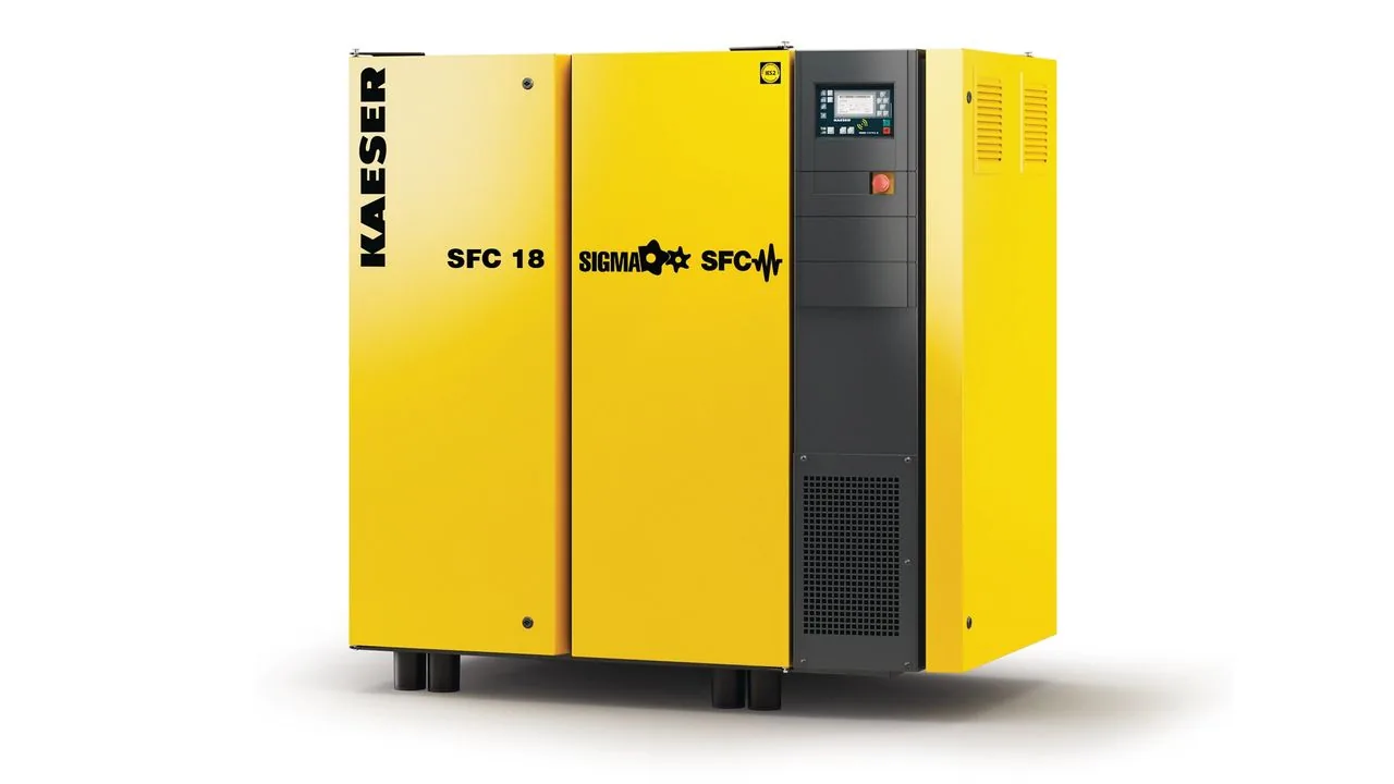 Kaeser rotary screw air compressor